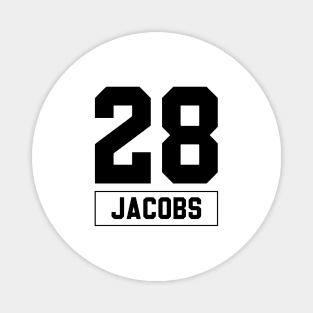 Josh Jacobs Raiders Magnet